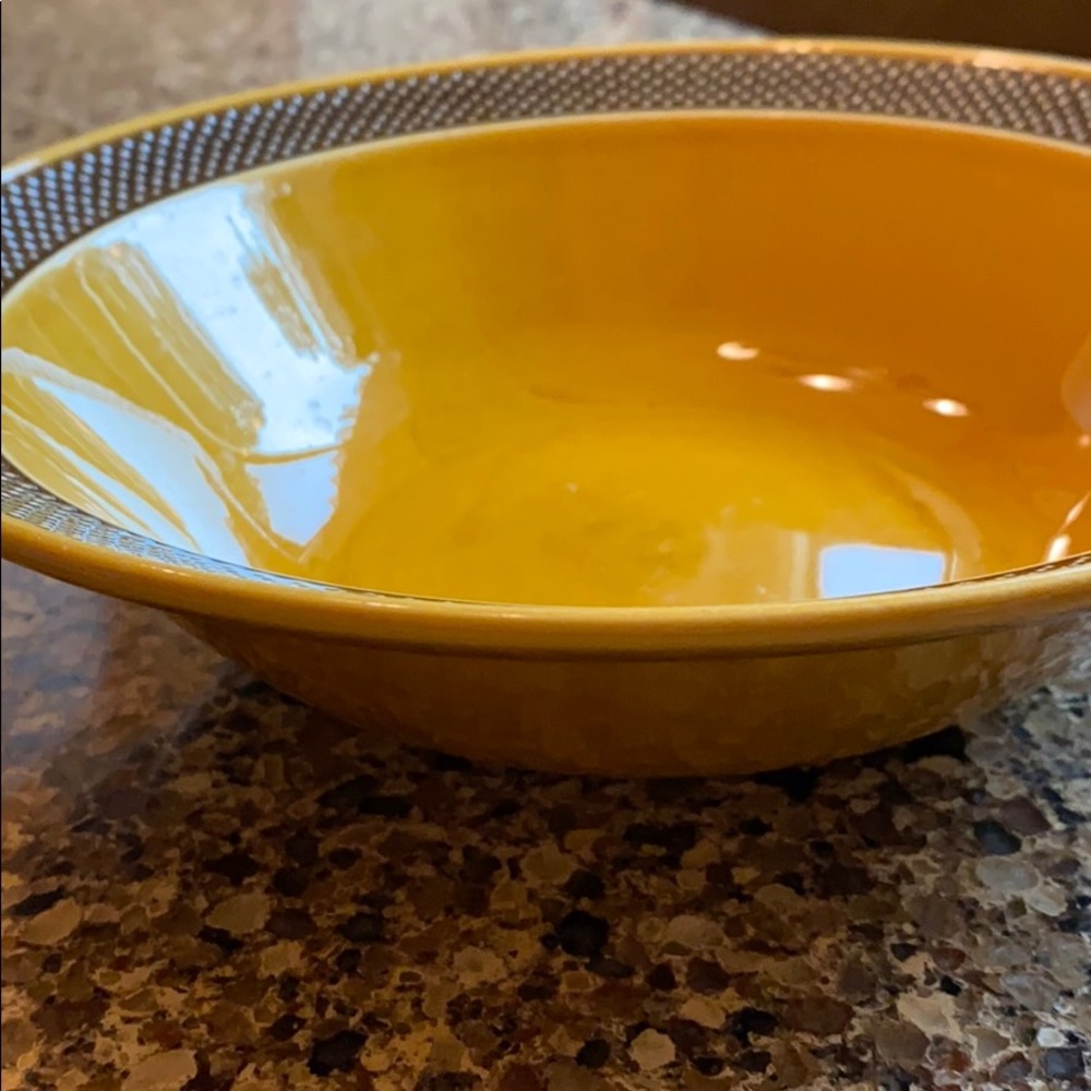 Vtg Aurora Ironstone Harmony House Serving Bowl - Picture 7 of 11